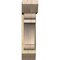 Ekena Millwork Olympic Slat Rough Sawn Bracket w/ Offset Brace, Douglas Fir, 8"W x 28"D x 32"H BKT0806X28X32OLY06RDF - alternate 2